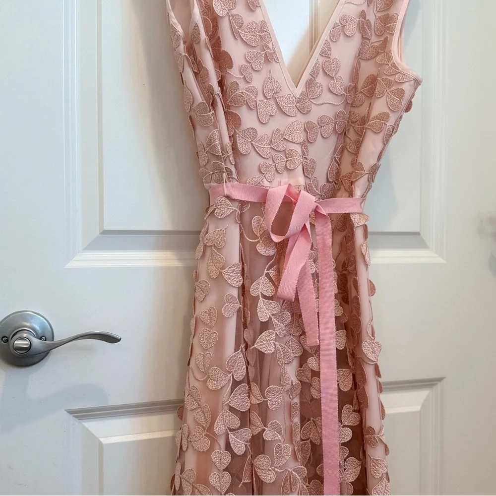 NWOT Marella by Max Mara Flora Long Dress Powder Pink Size: US6 M Spring/ Party - Picture 6 of 16